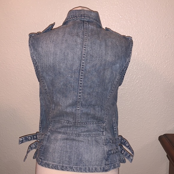 Rebecca Taylor denim vest NWT - Picture 3 of 7